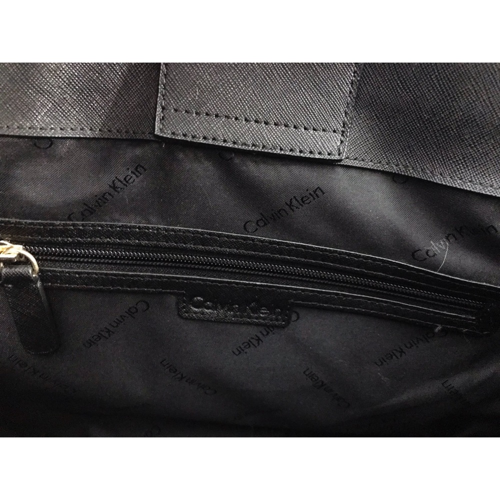 Calvin Klein Multi-Fabric Handbag - Picture 4 of 5